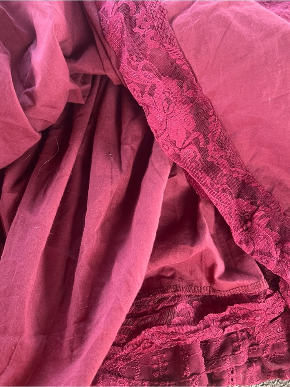 Fae Dress in Garnet - Picture 9 of 12
